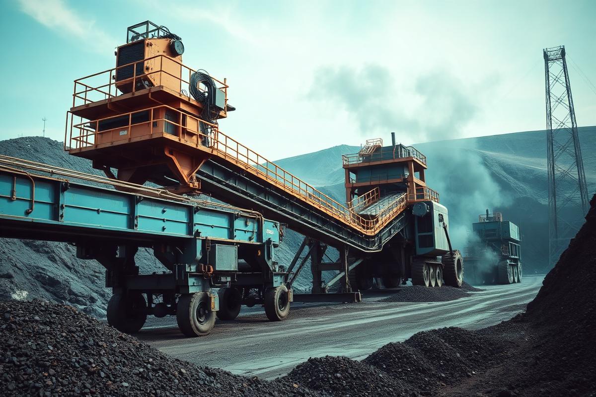 Aplicação industrial em Mineração
