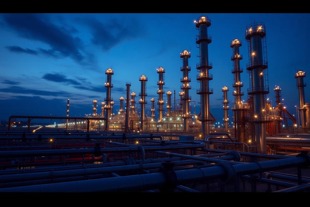 Aplicação industrial em Química e Petroquímica